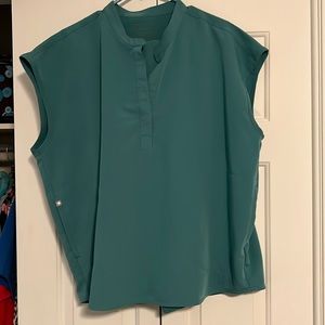 Figs scrub top CACTUS color